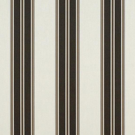 Sunbrella® 4946 - 46" Black/Taupe Fancy