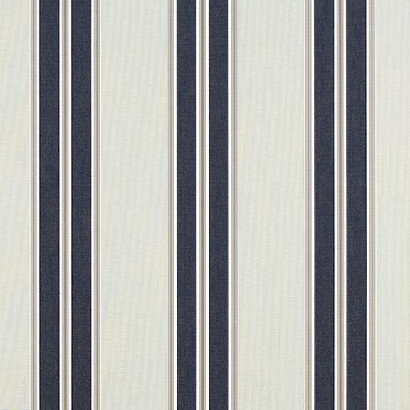 Sunbrella® 4916 - 46" Navy/Taupe Fancy