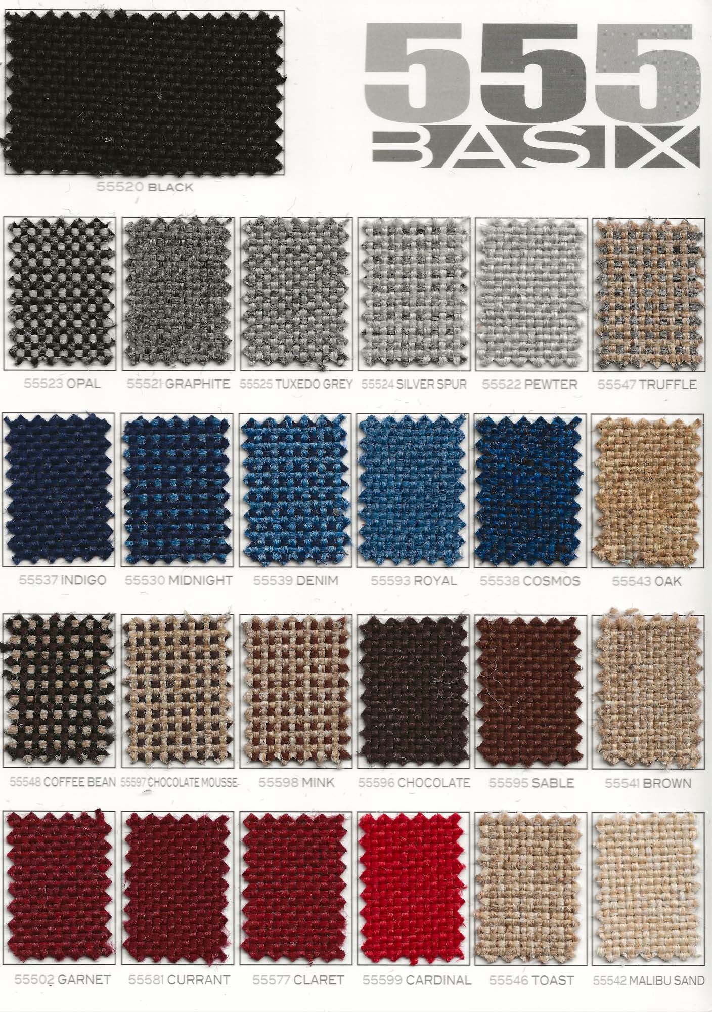 Basix Tweed 555 Fabric Commercial Fabric